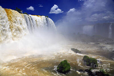 Art History Meets Fashion Rights Managed Images - Iguazu Falls IV Royalty-Free Image by Bernardo Galmarini