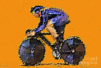 Sports Painting Royalty Free Images - In The Zone Royalty-Free Image by Sergio B