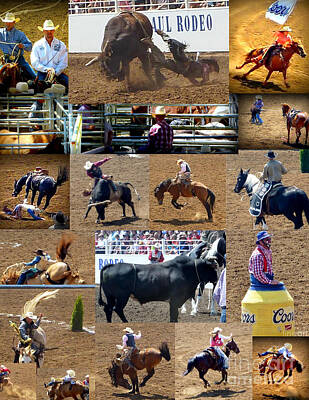Featured Tapestry Designs - Its Rodeo Time  by Susan Garren