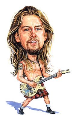 Music Royalty-Free and Rights-Managed Images - Jerry Cantrell by Art