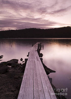 Railroad - Jetty Sunset by THP Creative