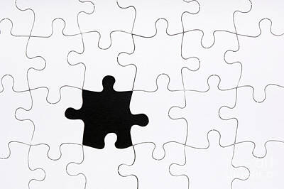 Abstract Photos - Jigsaw Puzzle Missing Piece by THP Creative