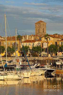 Food And Beverage Signs - La Ciotat Dawn - Provence France by Brian Jannsen