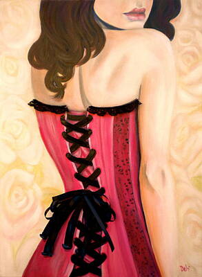 Roses Paintings - Lacey by Debi Starr