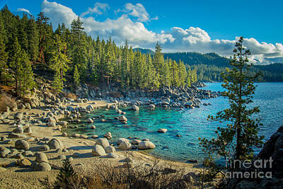 Fantasy Royalty-Free and Rights-Managed Images - Lake Tahoe Hidden Cove by Janis Knight