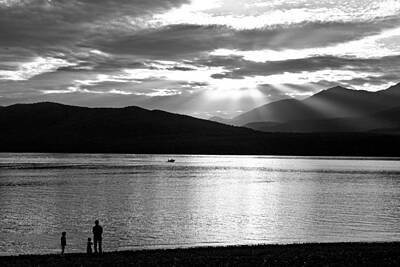 Catherine Abel - Lake Te Anau by Alexey Stiop
