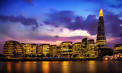 London Skyline Photo Rights Managed Images - London Skyline Royalty-Free Image by Leigh Cousins