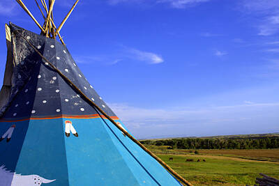 Not Your Everyday Rainbow - Lone Tipi by Joseph Schofield