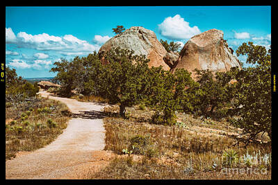 Granger Rights Managed Images - Loop Trail Scenery at Enchanted Rock State Natural Area - Texas Hill Country Royalty-Free Image by Silvio Ligutti