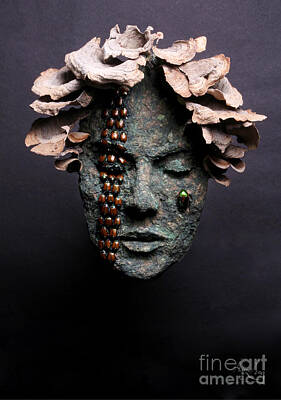 Recently Sold - Surrealism Mixed Media - Lorelei by Adam Long