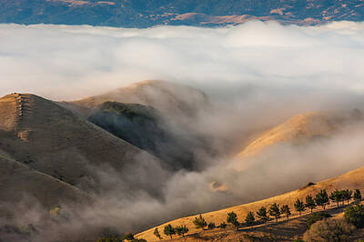 Zen - Low Clouds Covering Hills by Marc Crumpler