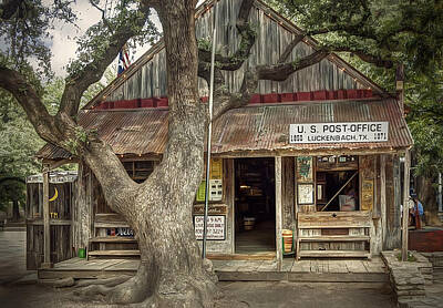 Royalty-Free and Rights-Managed Images - Luckenbach 2 by Scott Norris