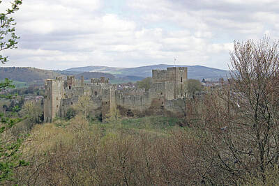 Car Design Icons - Ludlow Castle by Tony Murtagh