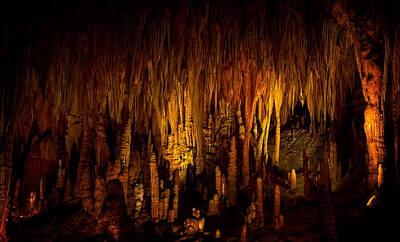 Little Mosters - Luray Caverns Panorama by Mark Andrew Thomas