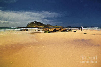 Purely Purple - Manyana Beach by Sheila Smart Fine Art Photography