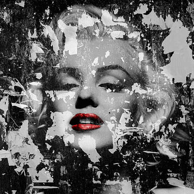 Actors Royalty-Free and Rights-Managed Images - Marilyn Monroe 5 by Andrew Fare