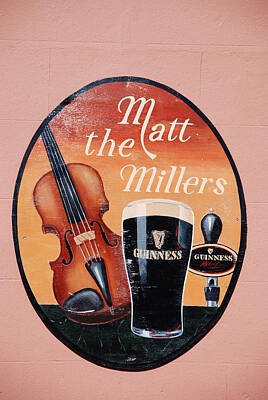 Beer Rights Managed Images - Matt the Millers Pub in Kilkenny Ireland Royalty-Free Image by Norma Brock
