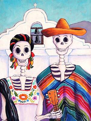 Mountain Paintings - Mexican Gothic by Candy Mayer