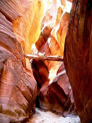 Game Of Chess - Morning Sun in Buckskin Gulch by Tranquil Light Photography