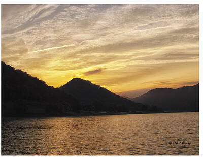 Giuseppe Cristiano Royalty Free Images - Mountain Lake Sunrise Royalty-Free Image by Daniel Berry
