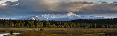 Reptiles Royalty Free Images - Mt. Leidy Highlands Panorama Royalty-Free Image by Jennifer Grover
