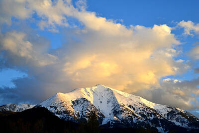 Mountain Photos - Mt. Sopris 1 by Ray Mathis