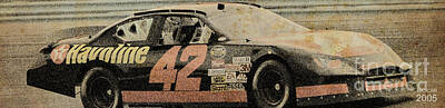 Mixed Media Rights Managed Images - Nascar 2005 Royalty-Free Image by Drawspots Illustrations