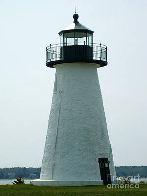 Chemical Glassware - Neds Point Lighthouse by Spirit Baker