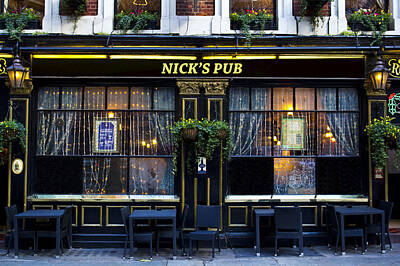 Impressionist Landscapes - Nicks Pub by David Pyatt