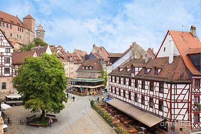 City Scenes Royalty-Free and Rights-Managed Images - Nuremberg in Germany by Brigida Soriano