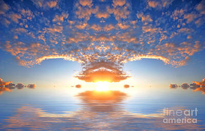 Creative Charisma - Ocean at sunset by Michal Bednarek