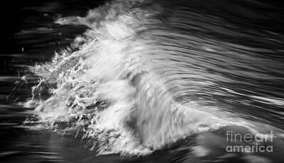 Beach Royalty-Free and Rights-Managed Images - Ocean wave II by Elena Elisseeva