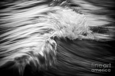 Beach Royalty-Free and Rights-Managed Images - Ocean wave III by Elena Elisseeva