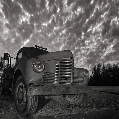Transportation Royalty Free Images - Old Red  Royalty-Free Image by Aaron J Groen