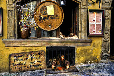 Adventure Photography - Oldest Tavern in Prague by Brenda Kean