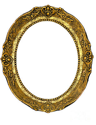 Bowling - Oval picture frame by Sinisa Botas