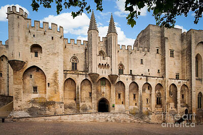 Colorful Instruments - Papal Castle in Avignon by Inge Johnsson