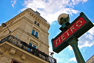 Jimi Hendrix - Parisian Metro by Lexi Heft