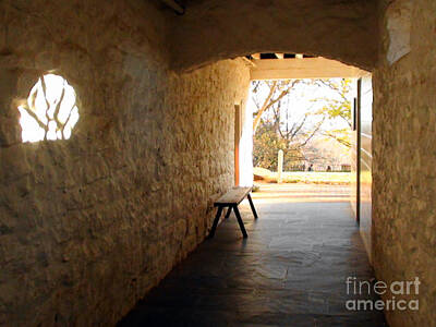 Man Cave Rights Managed Images - Passageway at Monticello Royalty-Free Image by Karen Francis