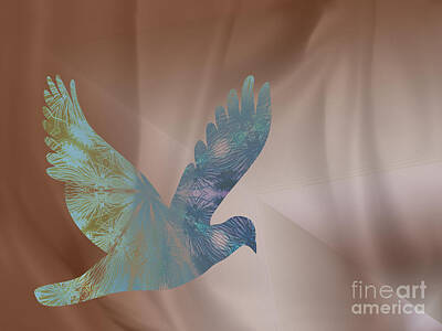 Neutrality Royalty Free Images - Peaceful Dove Royalty-Free Image by Donna Brown