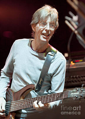 Rock And Roll Royalty-Free and Rights-Managed Images - Phil Lesh by Chuck Spang