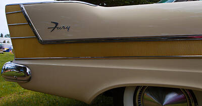 Lets Be Frank - Plymouth Fury tail fin detail 2 by Mick Flynn