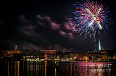 Aloha For Days - Portsmouth NH Fireworks 2013 by Scott Thorp