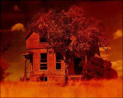 Temples - Psycho house number 2 Black Hills South Dakota 1965-2010 color added by David Lee Guss