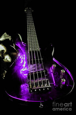 Rock And Roll Photos - Purple Axe  by Rob Hawkins