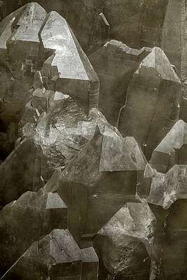 Safari Royalty Free Images - Quartz Crystal Formation Royalty-Free Image by Lynn Palmer