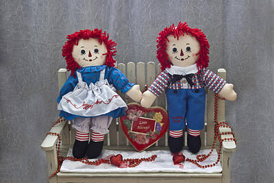 Religious Paintings - Raggedy Ann and Andy 3 by Dennis Coates
