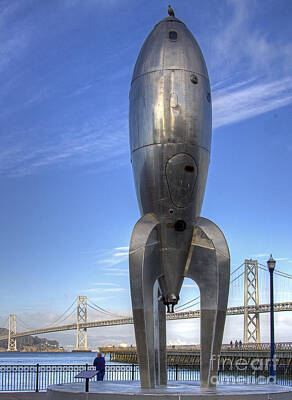 Fruit Photography - Raygun Gothic Rocketship by Kate Brown