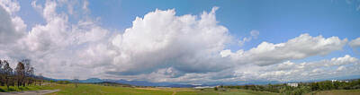 Actors Royalty-Free and Rights-Managed Images - Redding Clouds by John Norman Stewart