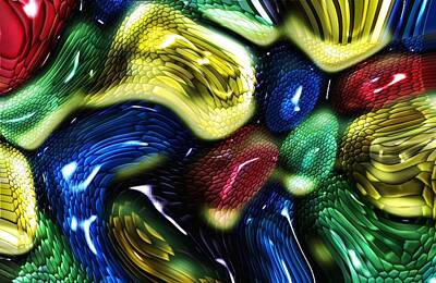 Reptiles Digital Art - Reptile House by Alec Drake